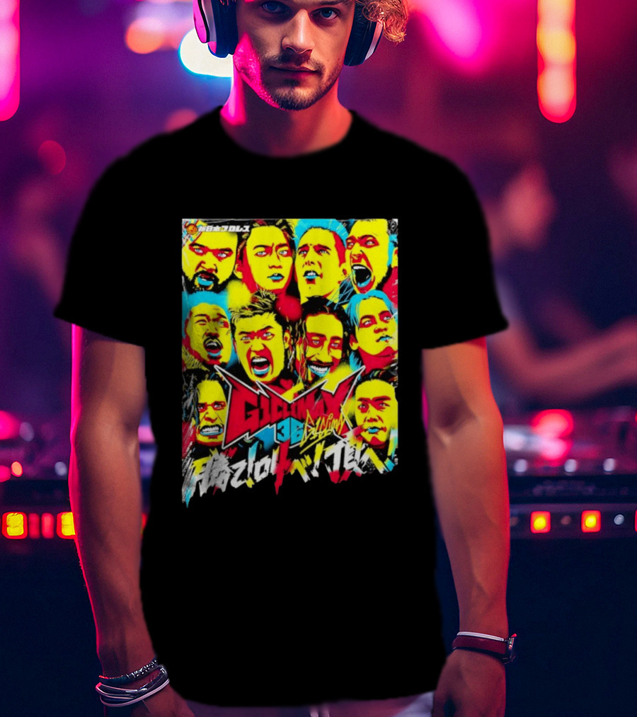 NJPW G1 Climax 36 Multicolor Wrestlers T-Shirt