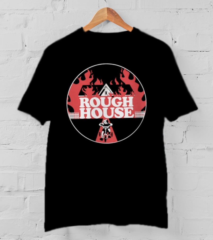 Rough House Flaming Pyramid T-Shirt