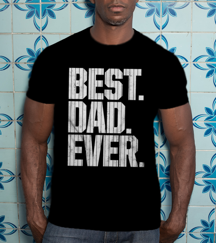Best Dad Ever New York Yankees Baseball Game T-Shirt