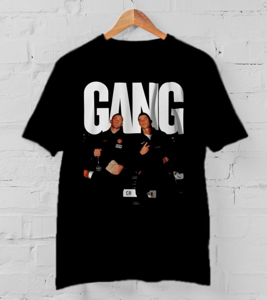 Cristiano Ronaldo Wayne Rooney Manchester United Gang T-Shirt