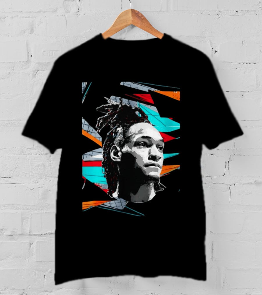 Devin Vassell San Antonio Spurs NBA Big Face Player T-Shirt