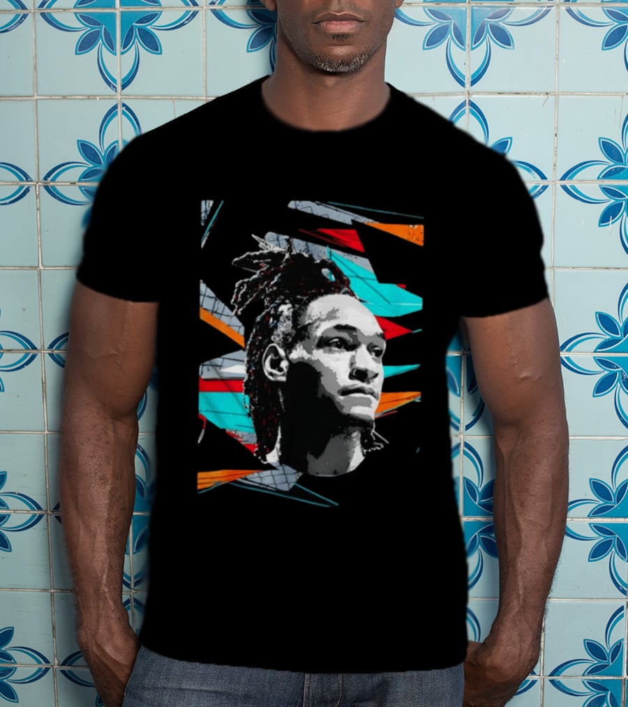Devin Vassell San Antonio Spurs NBA Big Face Player T-Shirt