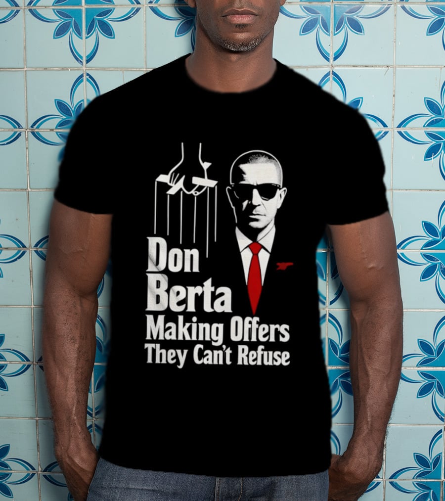 Don Berta Making Offers Arsenal Godfather 2026 T-Shirt