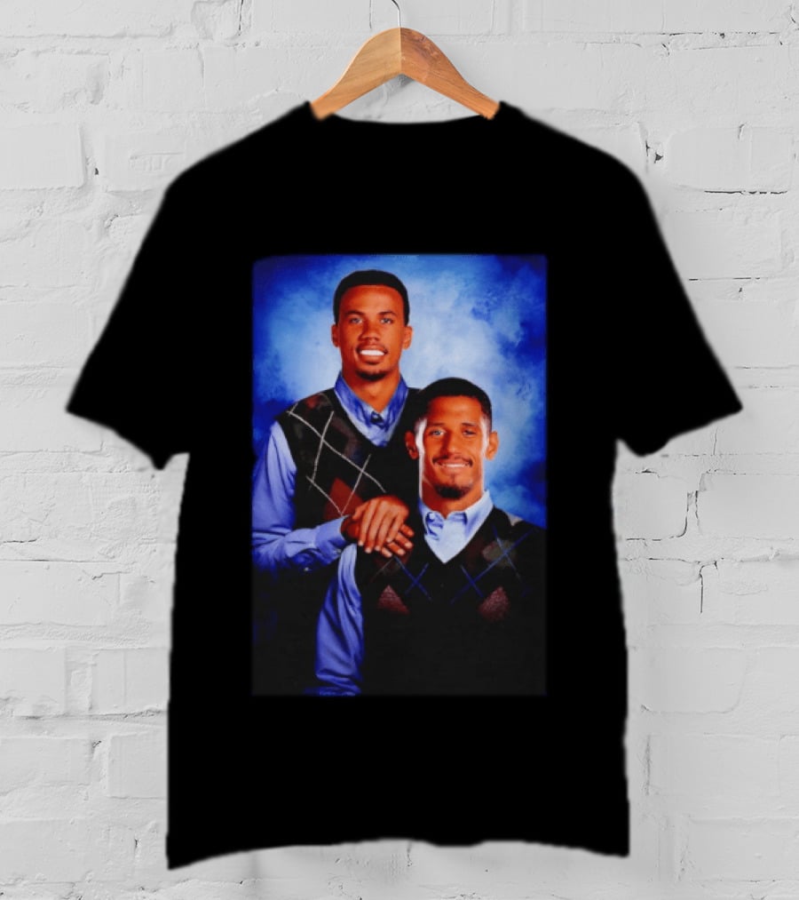 Arsenal FC Gabriel Magalhaes William Saliba Step Brothers Argyle Sweater Vest T-Shirt