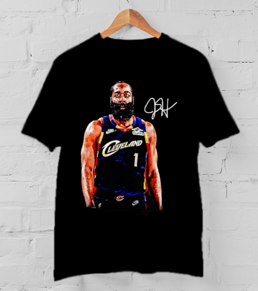 Cleveland Cavaliers James Harden 1 Basketball Jersey T-Shirt