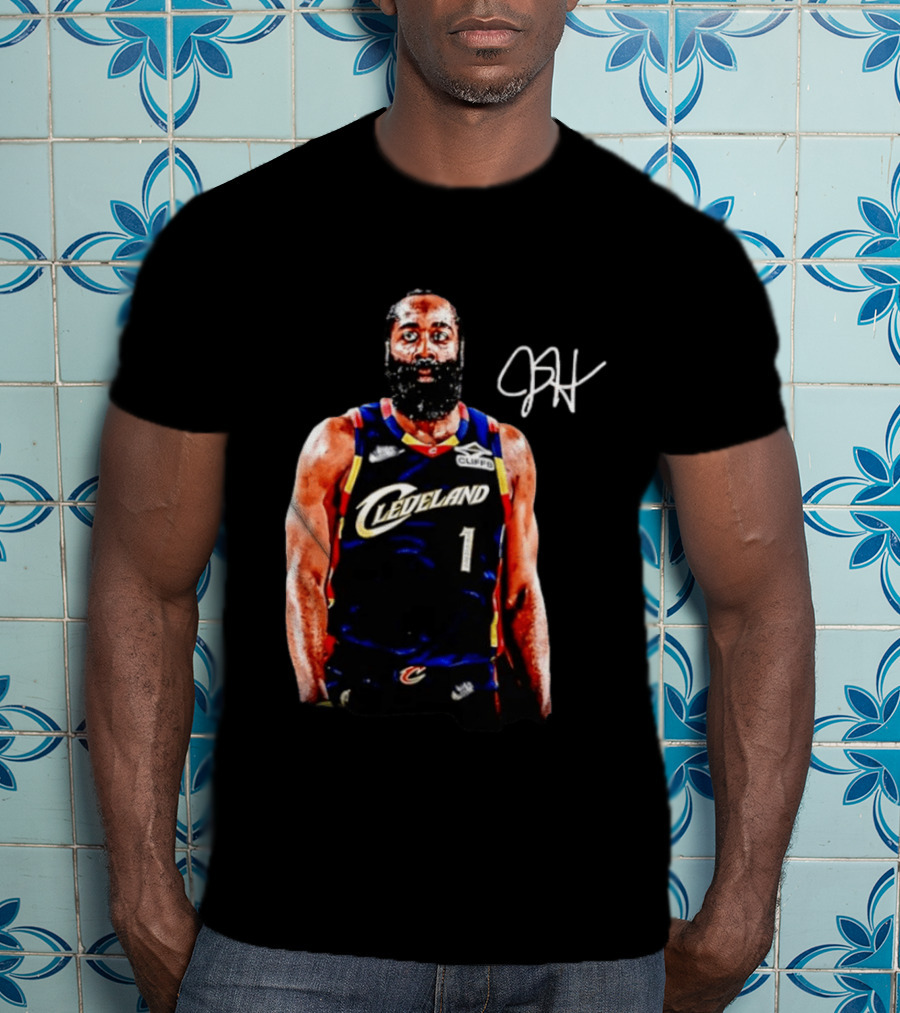 Cleveland Cavaliers James Harden 1 Basketball Jersey T-Shirt
