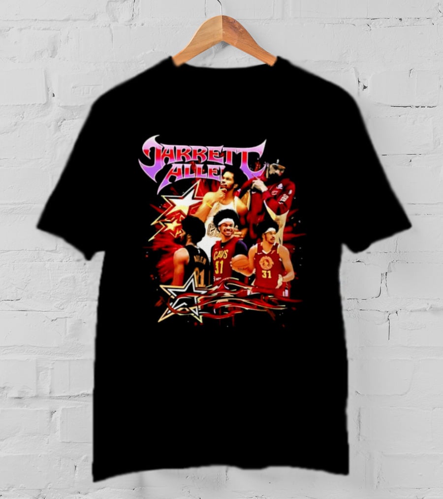 Jarrett Allen Cavs 31 Multi Star Basketball Highlights T-Shirt