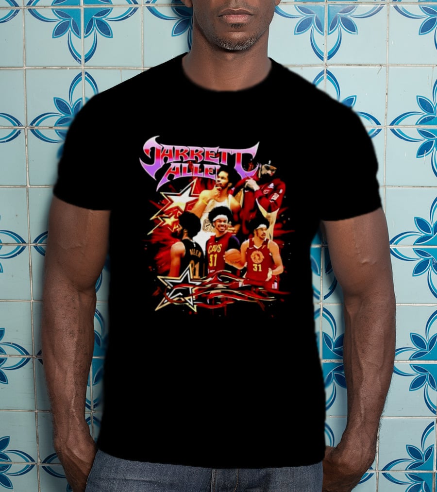 Jarrett Allen Cavs 31 Multi Star Basketball Highlights T-Shirt