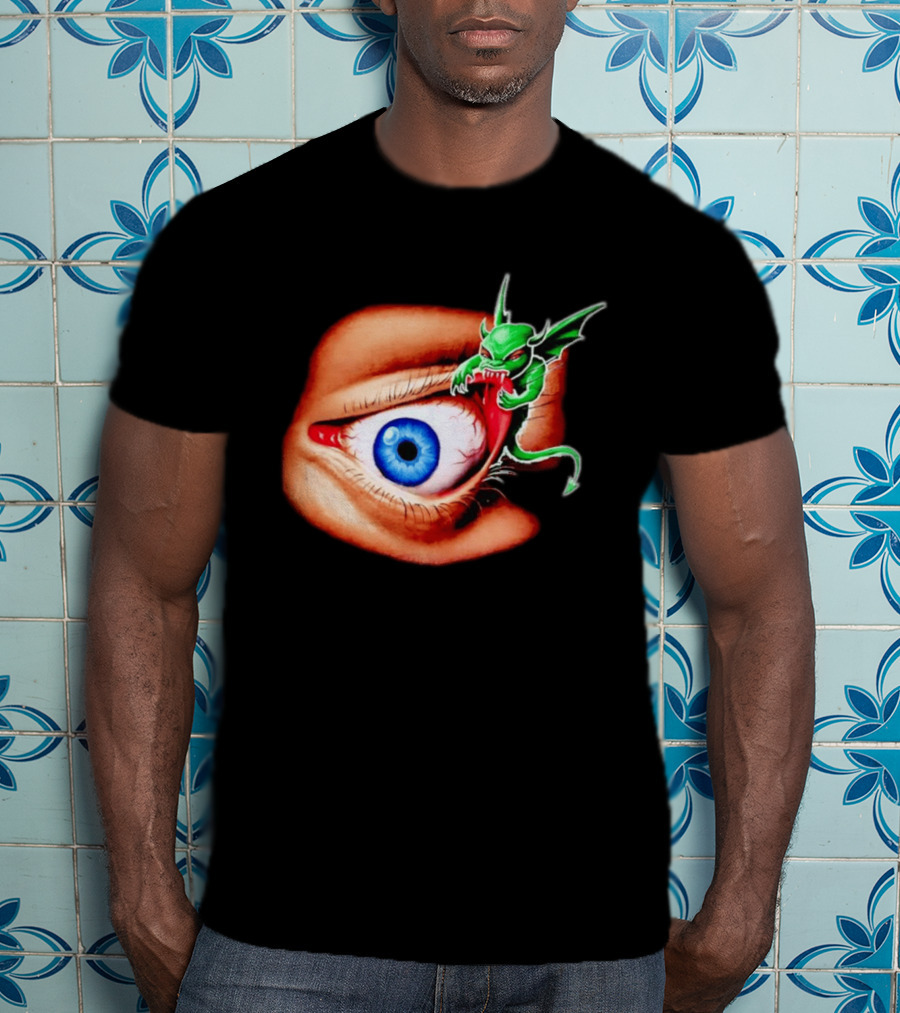 Universal Studios Halloween Horror Nights 1997 The Monster Eats Eyes T-Shirt