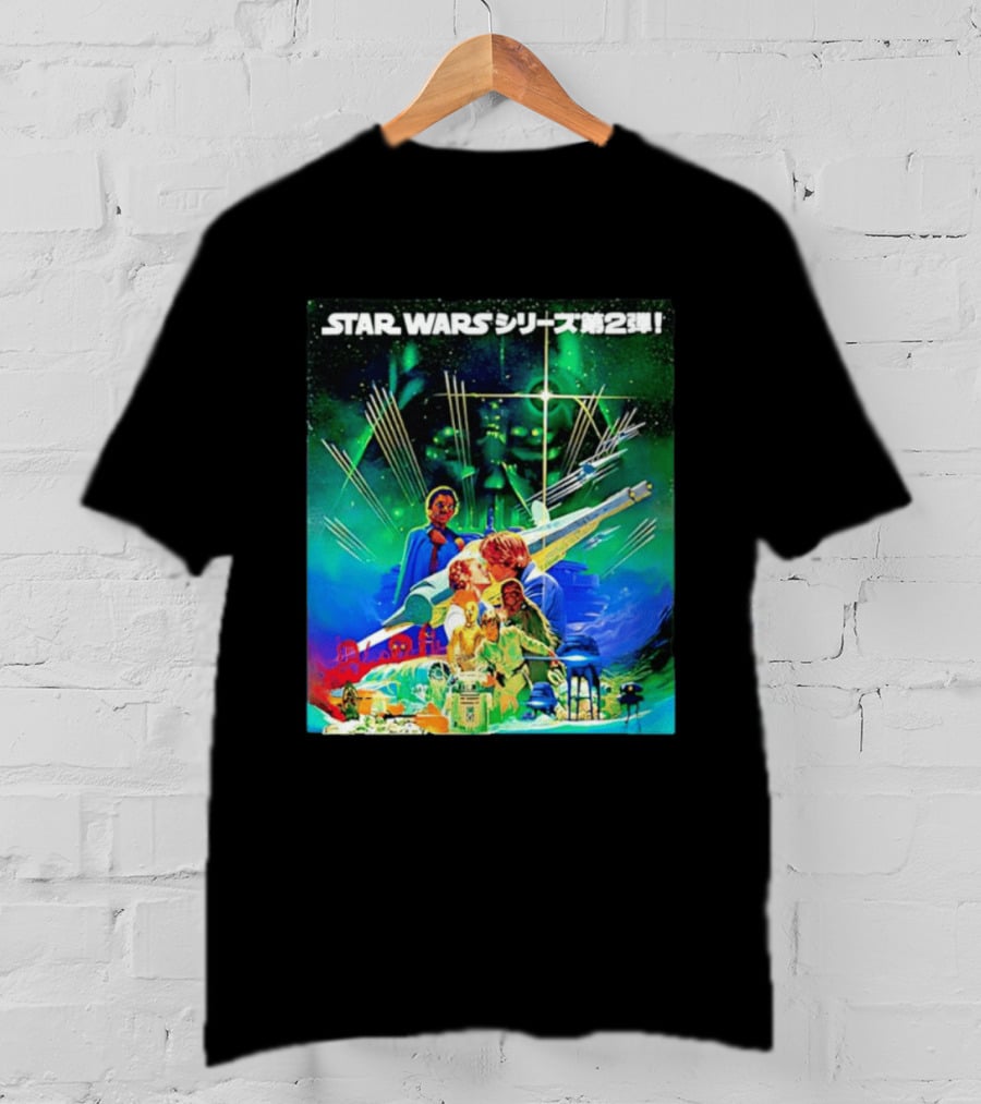 STAR WARS 2 The Empire Strikes Back 1980 Japan T-Shirt