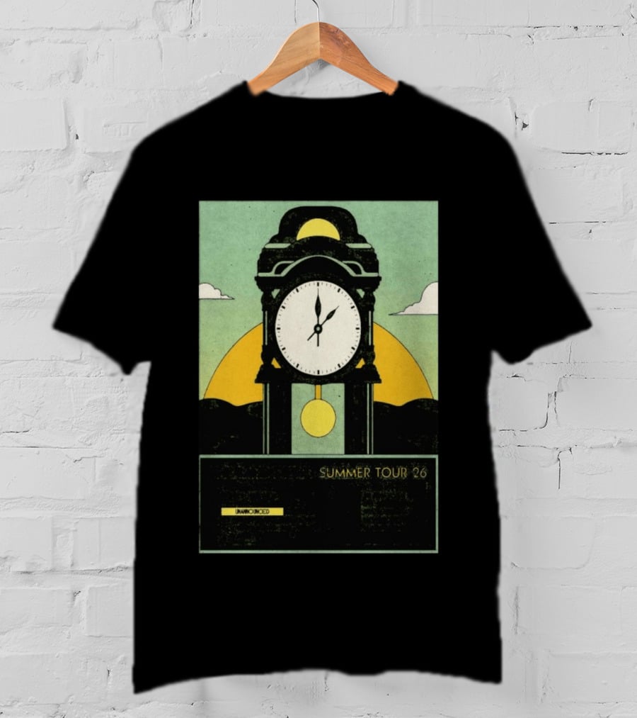 Unannounced The Band Memo Summer Tour 2026 And Sun T-Shirt