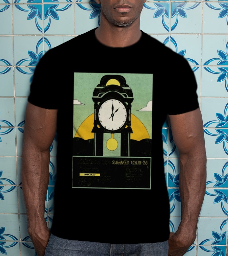 Unannounced The Band Memo Summer Tour 2026 And Sun T-Shirt