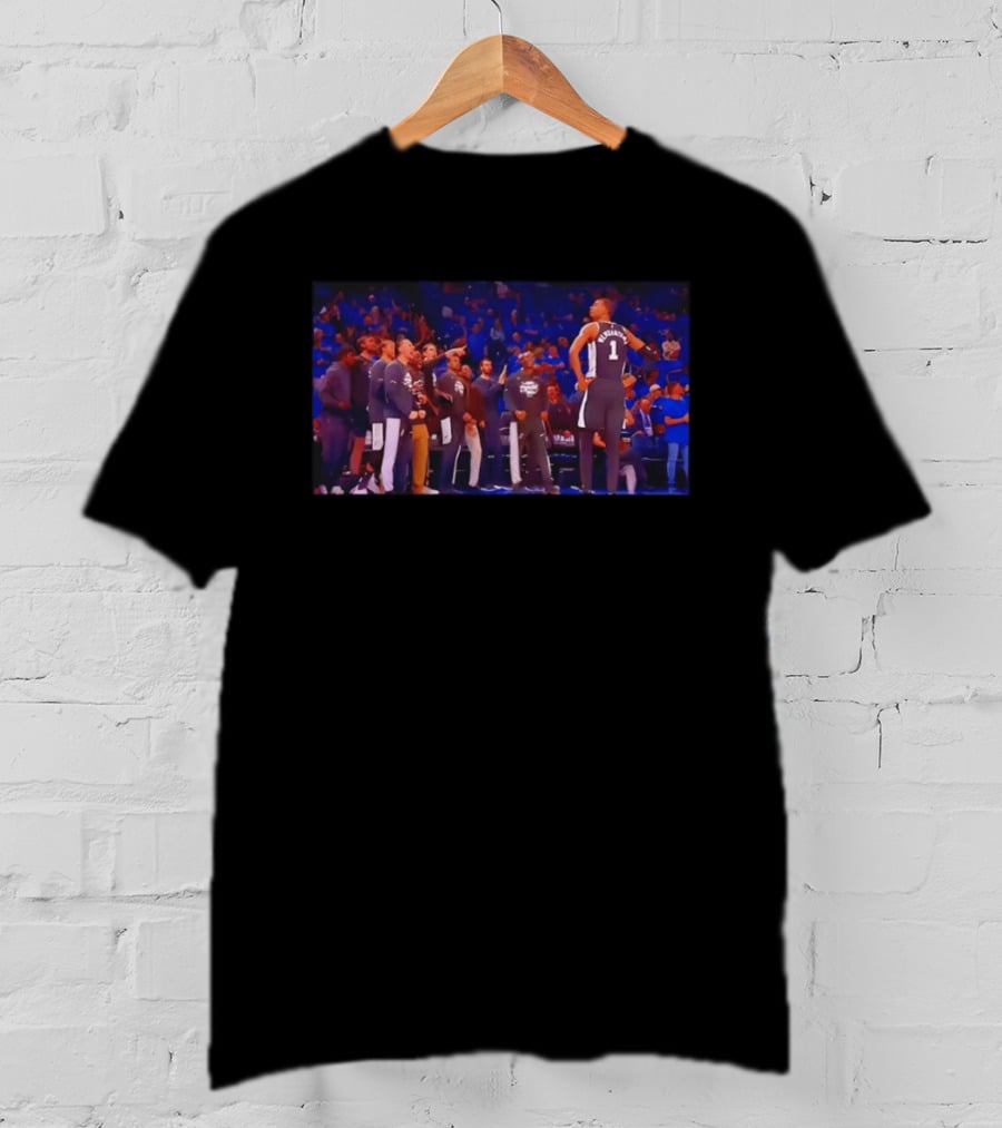 Victor Wembanyama San Antonio Spurs Game 1 Victory Against Thunder T-Shirt