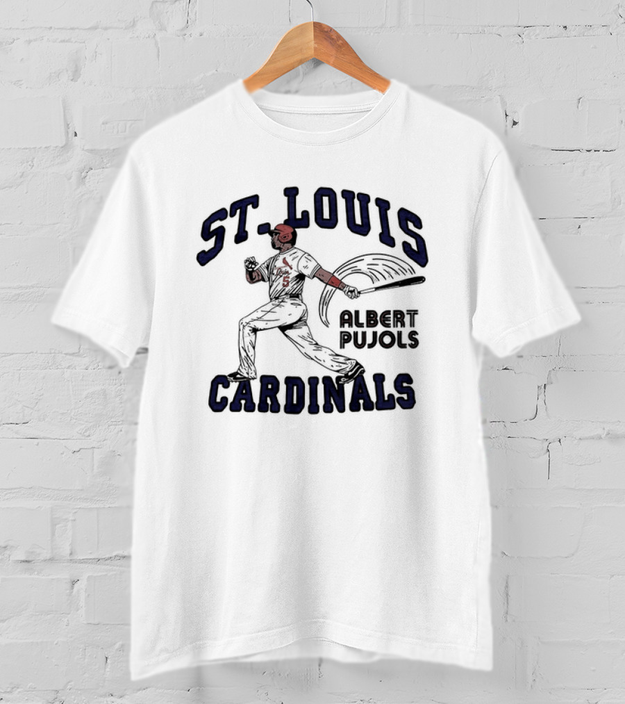 St. Louis Cardinals Albert Pujols Baseball T-Shirt