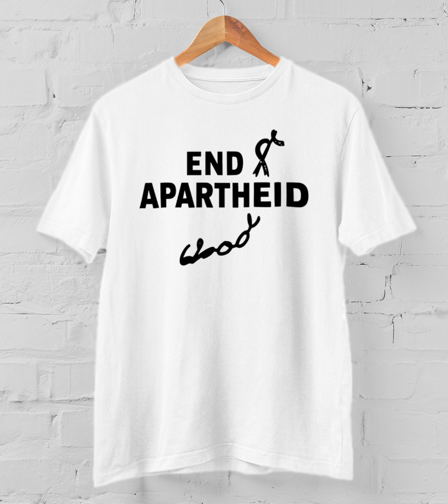 End Apartheid A24 Backrooms Movie T-Shirt