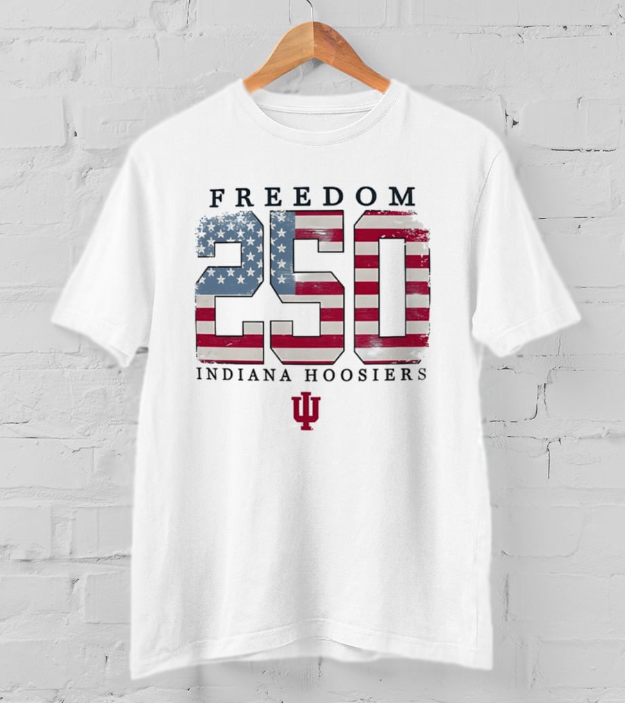 Indiana Hoosiers Freedom 250 Stars And Stripes Celebration T-Shirt