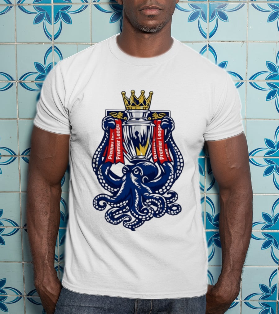 Octopus Holding Premier League Trophy Arsenal 2026 T-Shirt