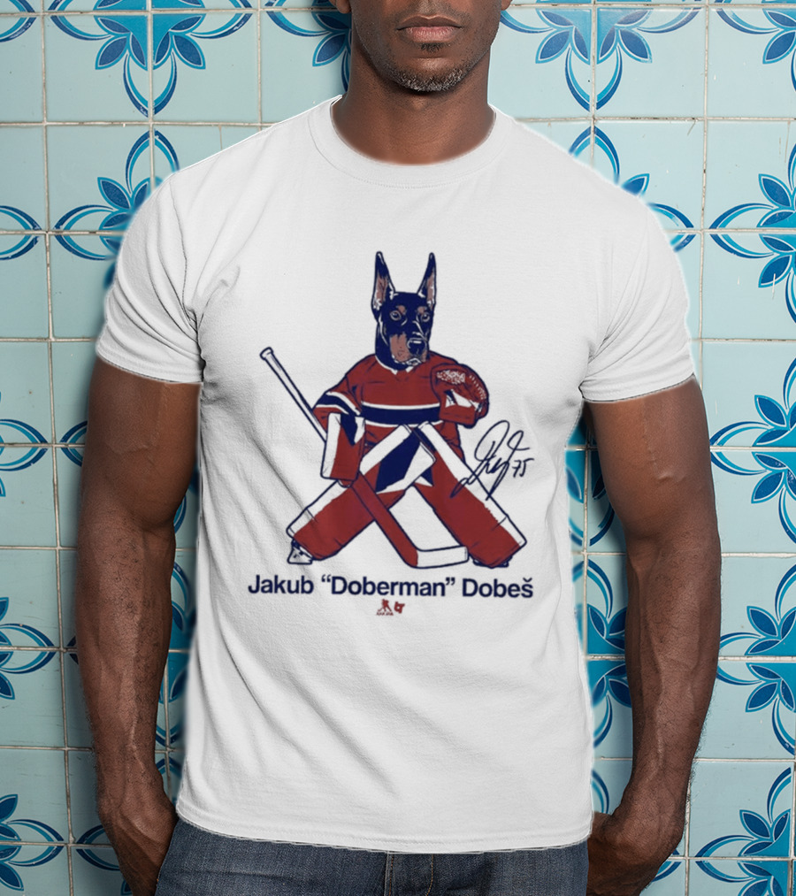 Jakub Doberman Dobeš Hockey Martial Arts Fusion T-Shirt