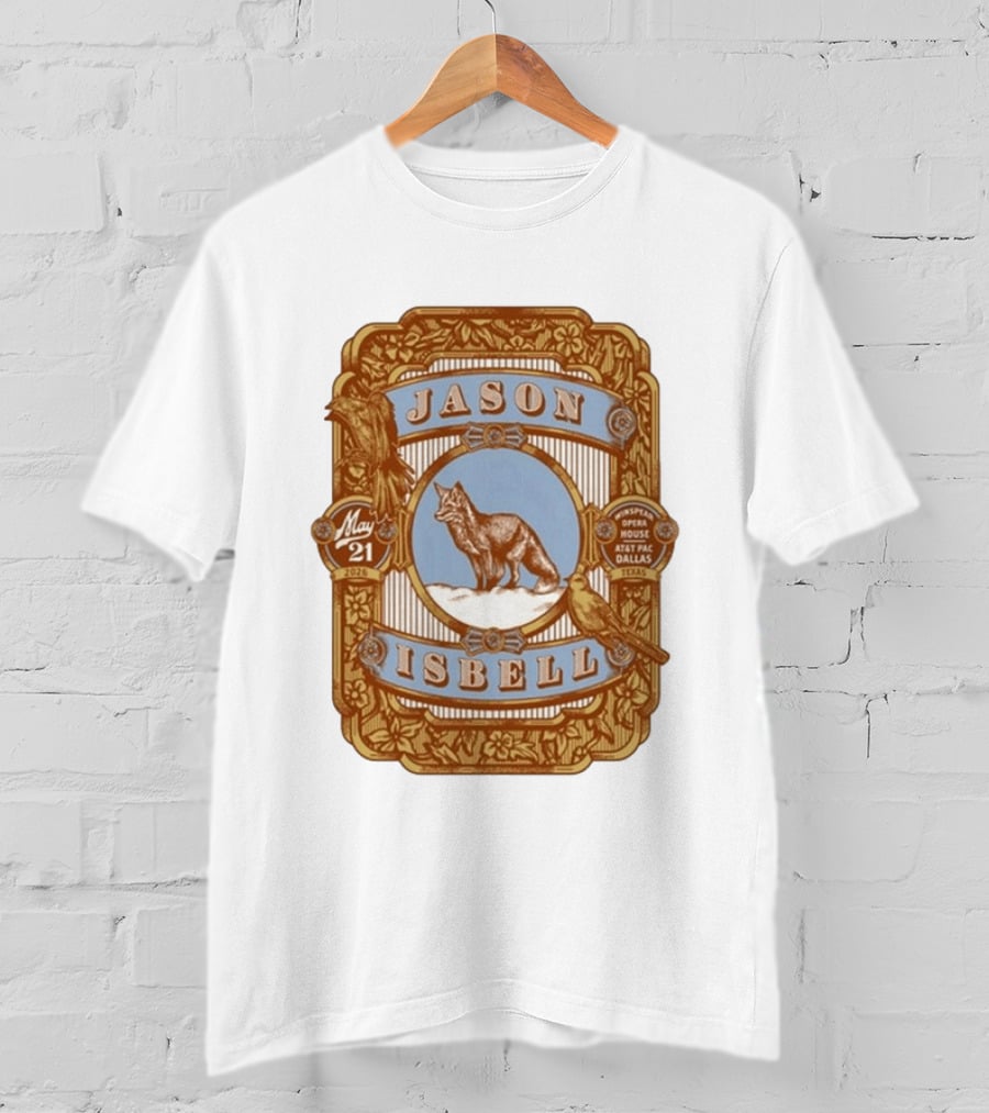 Jason Isbell May 21 2026 Winspear Opera House Dallas Texas T-Shirt