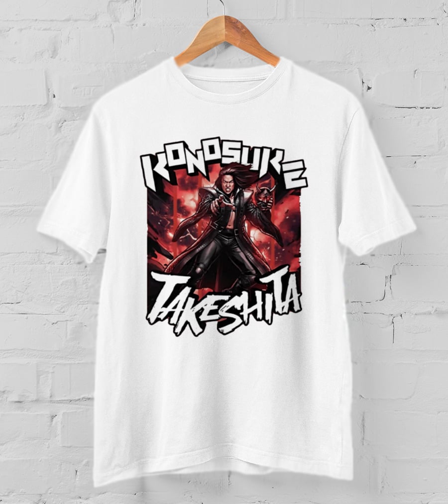 Konosuke Takeshita Intense Action Red T-Shirt