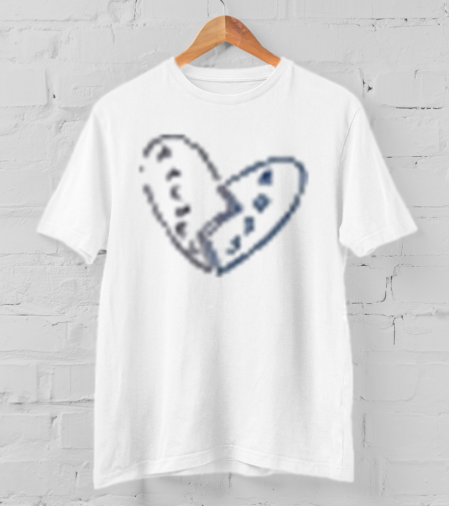 Maison Labiche Friends X MLB Patureau Heart T-Shirt