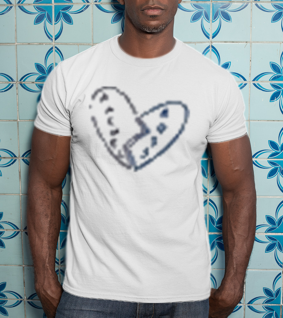 Maison Labiche Friends X MLB Patureau Heart T-Shirt