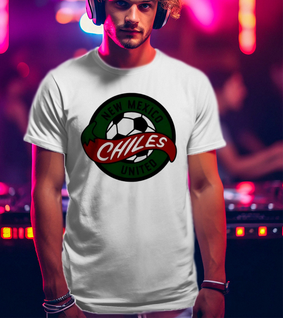 New Mexico United Chiles Soccer Pepper T-Shirt