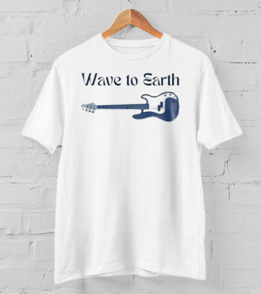 Wave To Earth The Pieces Tour Edition Guitar T-Shirt
