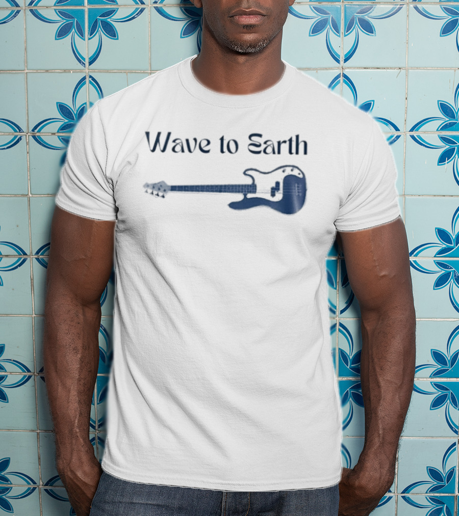Wave To Earth The Pieces Tour Edition Guitar T-Shirt