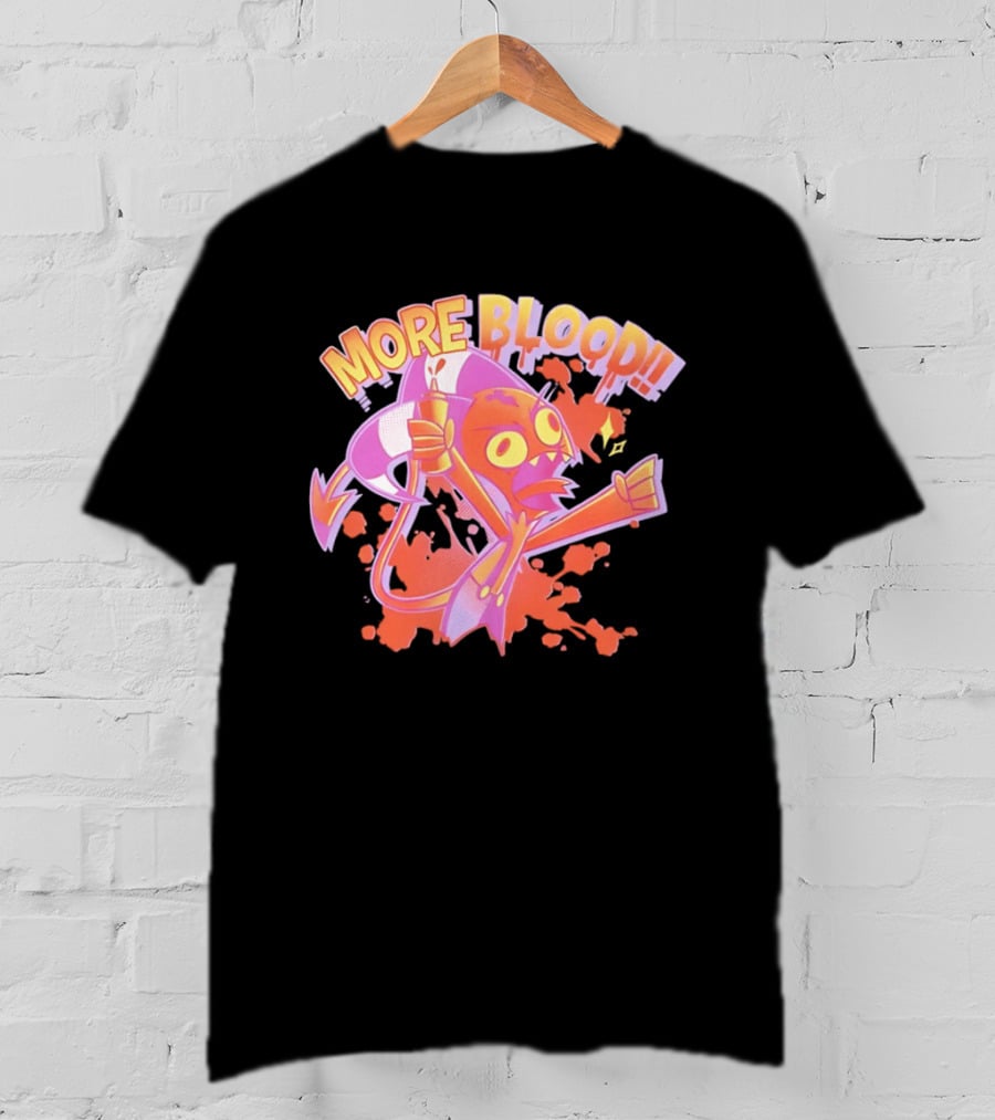 Helluva Boss More Blood Blitz Animated T-Shirt