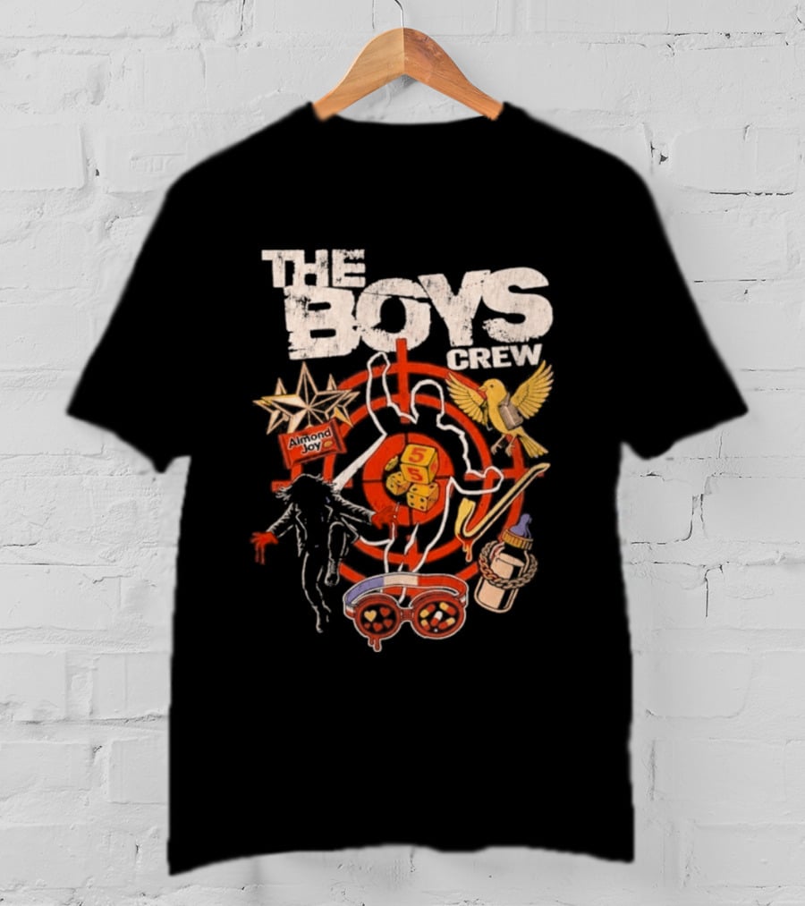 The Boys Crew 2026 Target Symbol With Iconic Superhero T-Shirt
