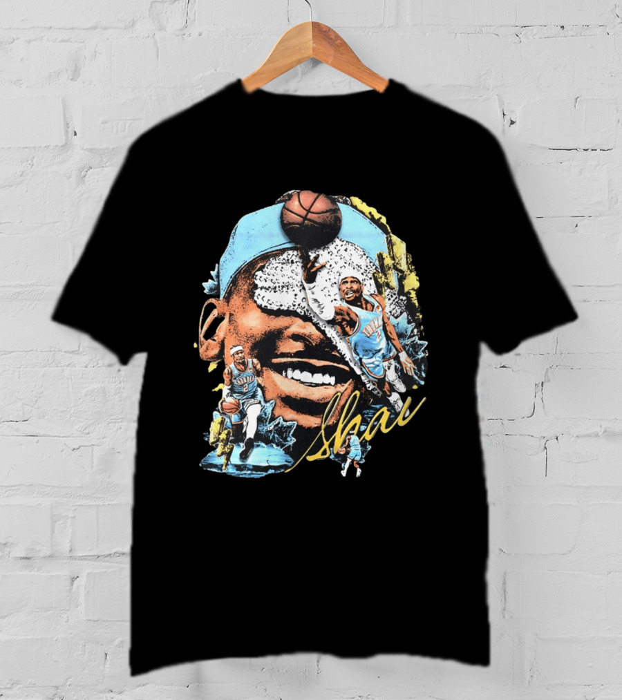 Shai Gilgeous Alexander Big Head OKC Thunder Basketball MVP 2026 T-Shirt