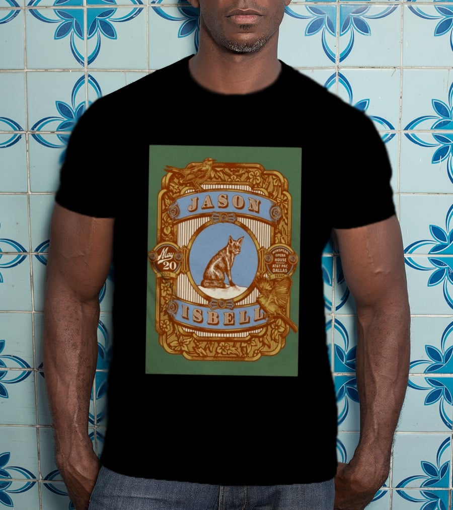 Jason Isbell Winspear Opera House Dallas Texas May 20 2026 T-Shirt