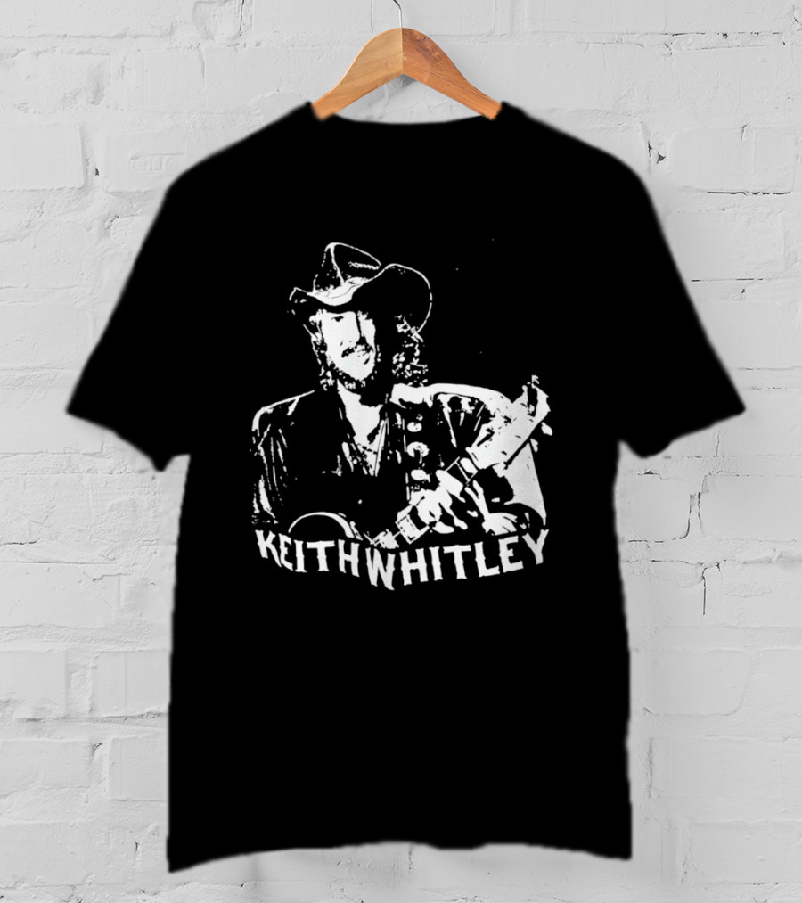 Keith Whitley Cowboy Hat Guitar T-Shirt