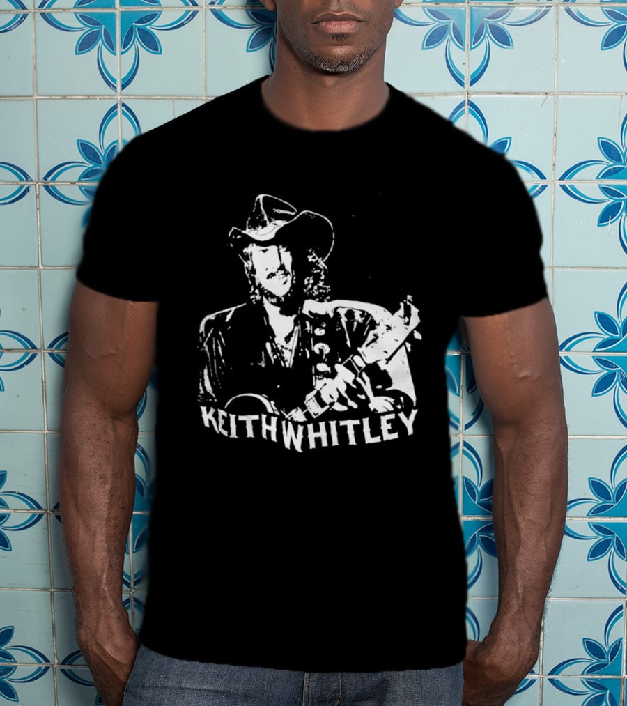 Keith Whitley Cowboy Hat Guitar T-Shirt