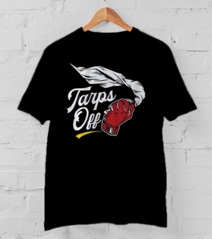 St. Louis Baseball Tarps Off Red Chair Sports Fan T-Shirt