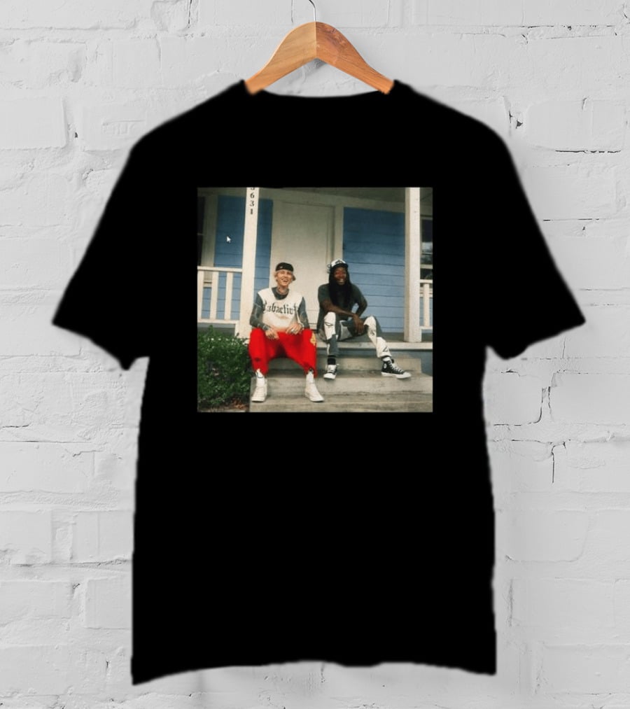 Machine Gun Kelly MGK X Wiz Khalifa Blog Era Boyz Mixtape Cover 3631 T-Shirt