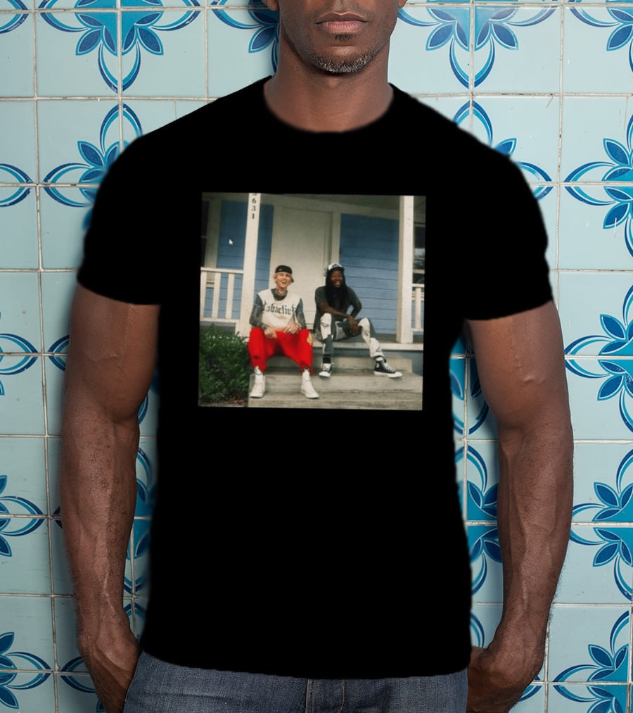 Machine Gun Kelly MGK X Wiz Khalifa Blog Era Boyz Mixtape Cover 3631 T-Shirt