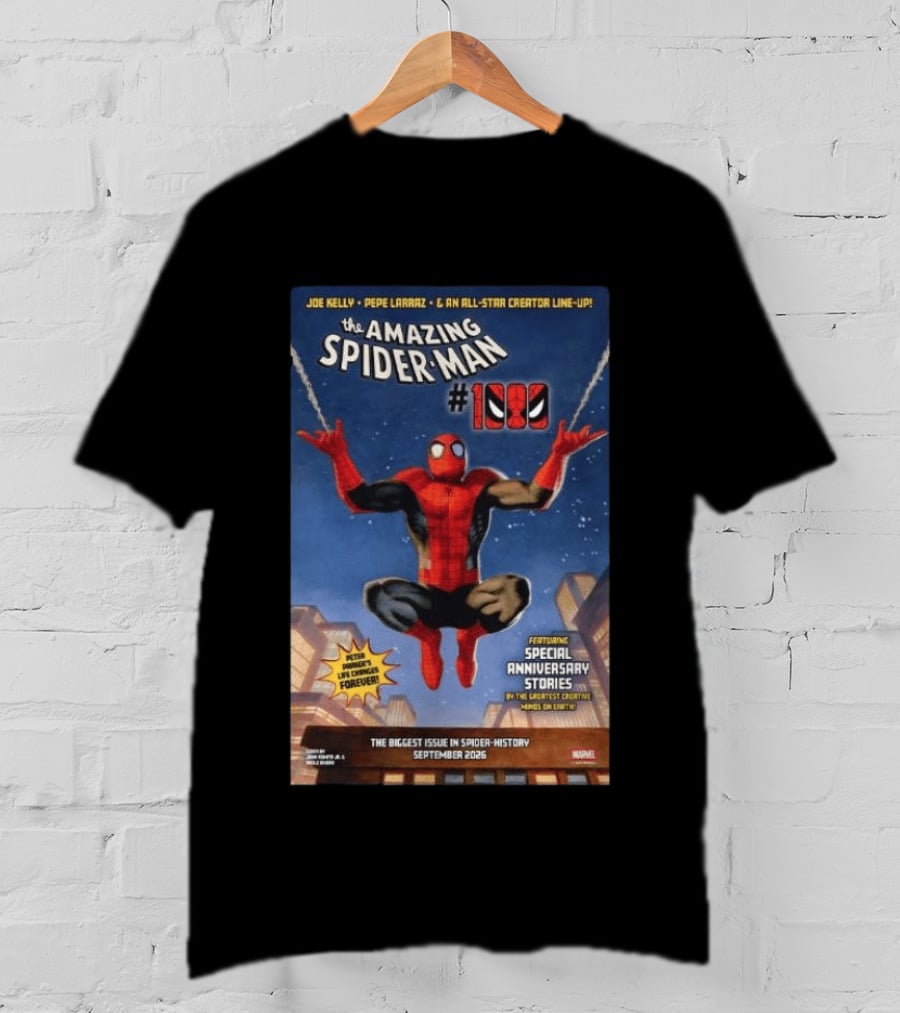 The Amazing Spider Man 1000 Special Anniversary Stories Greatest Creative Hands On Earth Marvel 2025 T-Shirt