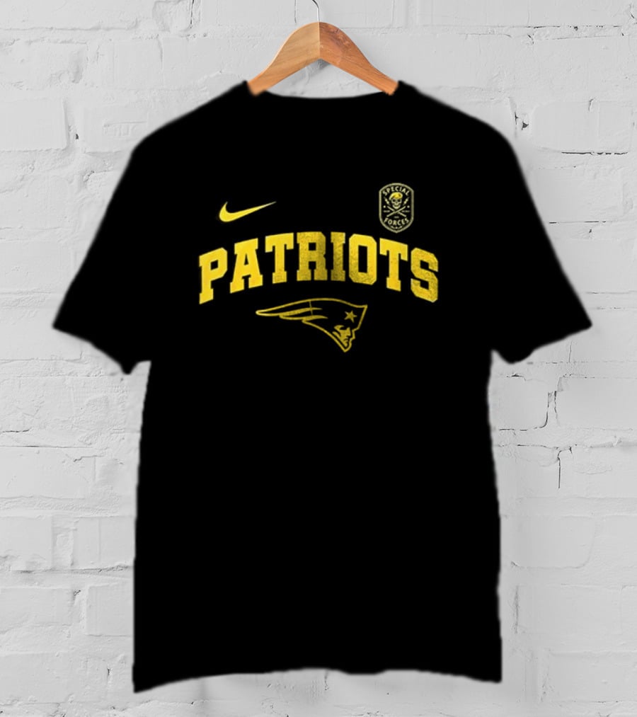 New England Patriots Nike Armed Forces Salute Veteran Honor T-Shirt