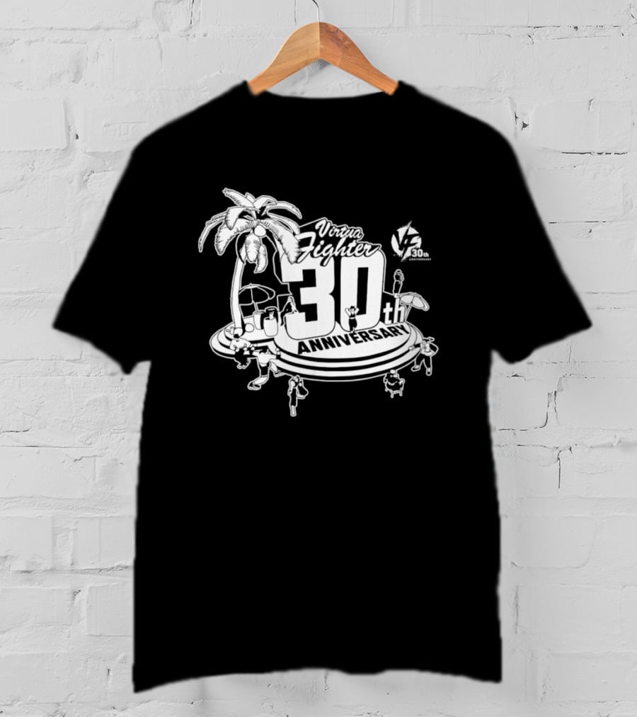Virtua Fighter 30th Anniversary Palm Island Celebration T-Shirt