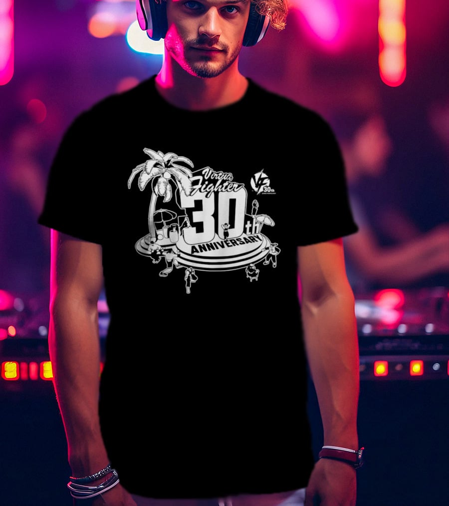 Virtua Fighter 30th Anniversary Palm Island Celebration T-Shirt