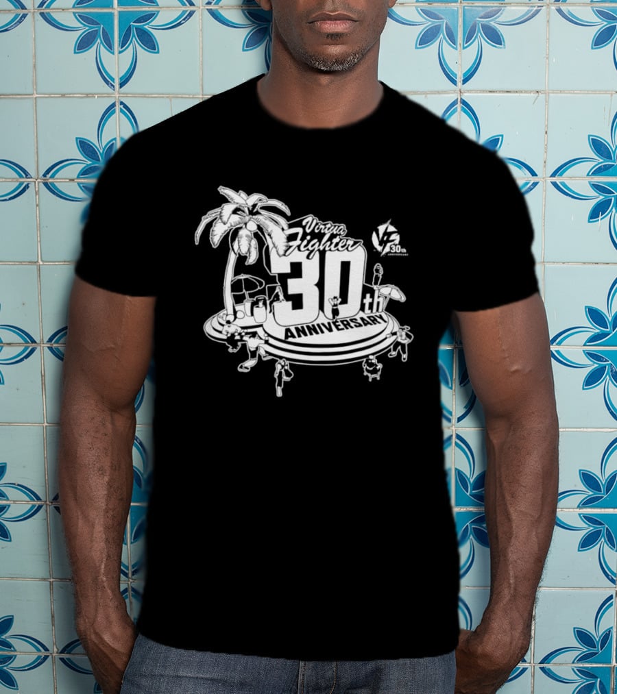 Virtua Fighter 30th Anniversary Palm Island Celebration T-Shirt