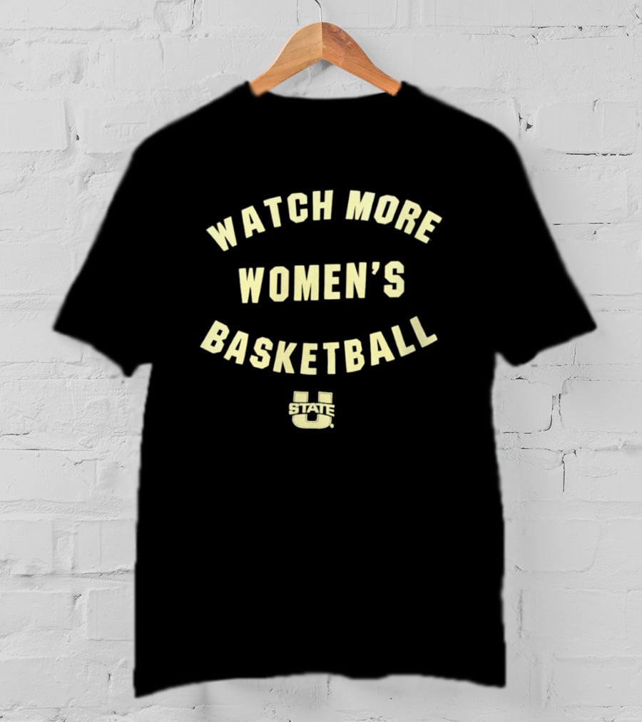 More Women's Basketball Utah State Aggies U State T-Shirt