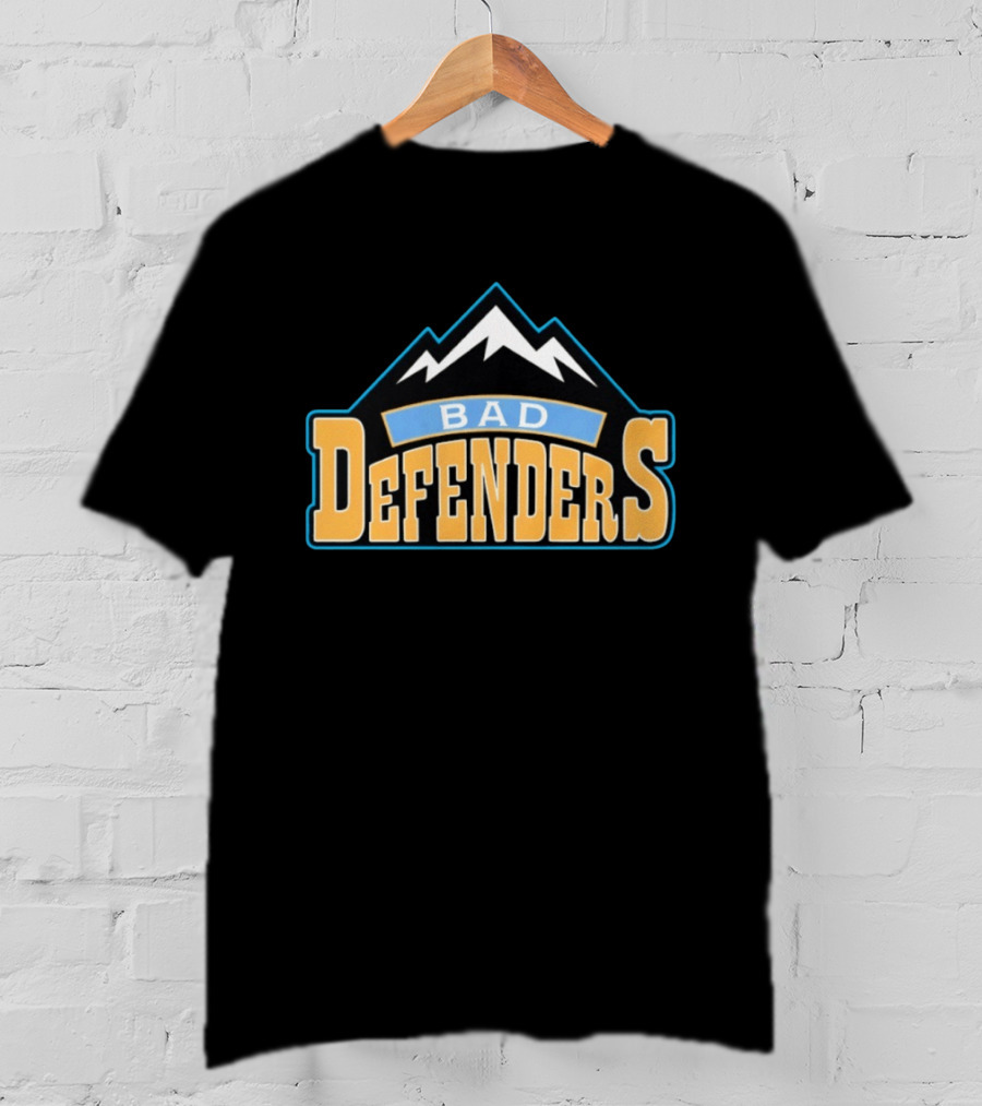 Bad Defenders Basketball Mountains T-Shirt