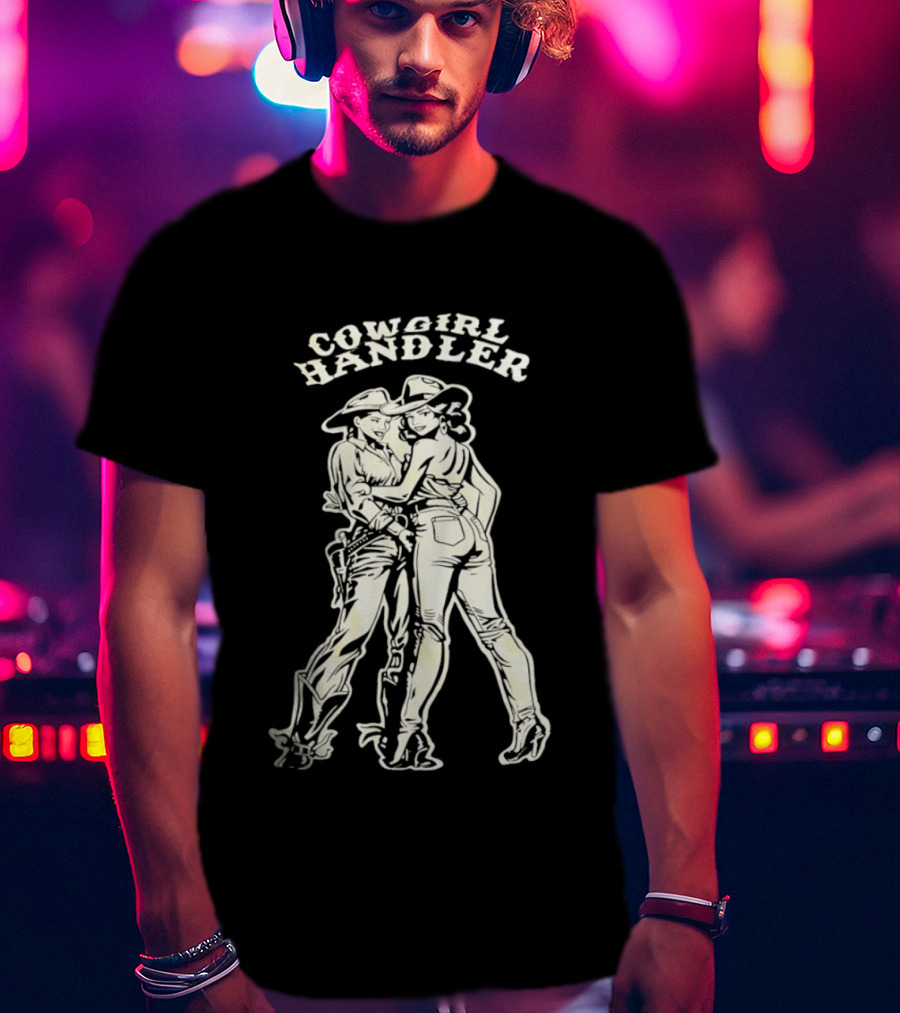 Cowgirl Handler Western Embrace Duo T-Shirt