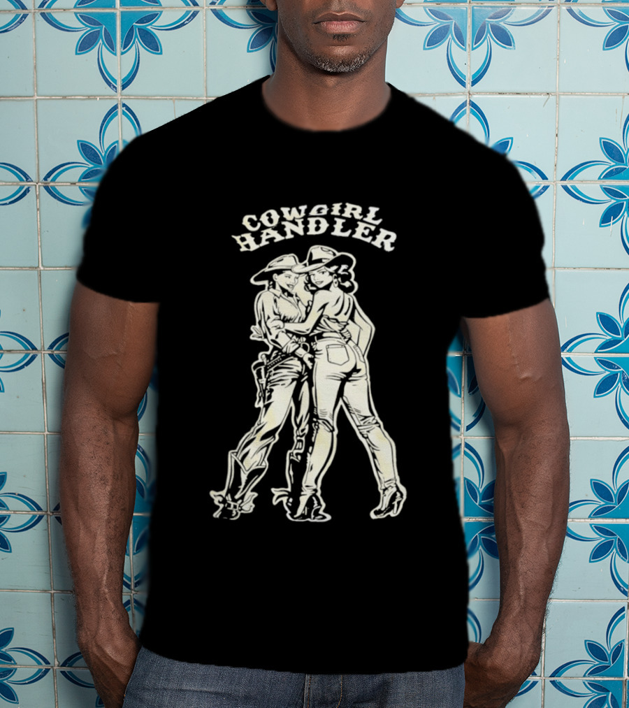 Cowgirl Handler Western Embrace Duo T-Shirt