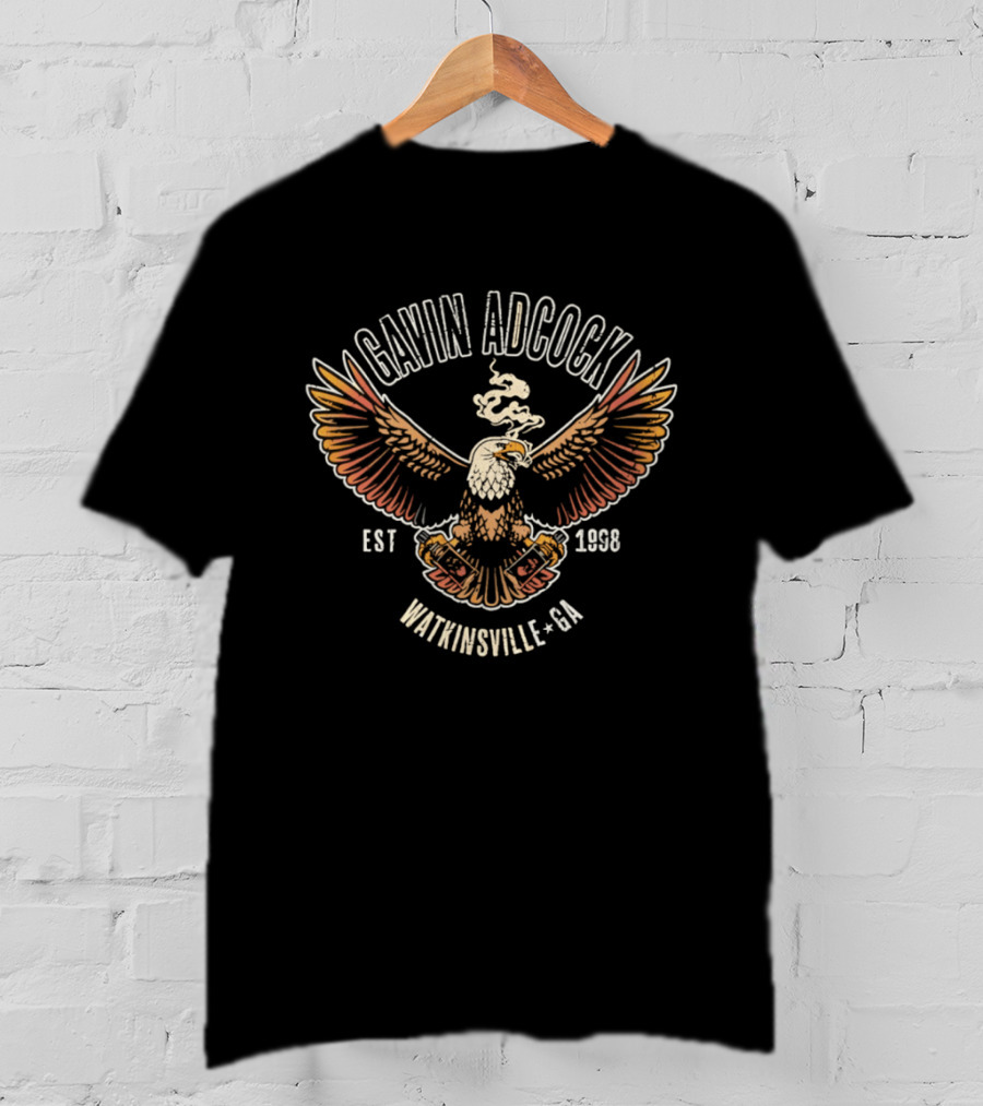 Gavin Adcock Eagle Watkinsville GA EST 1998 T-Shirt