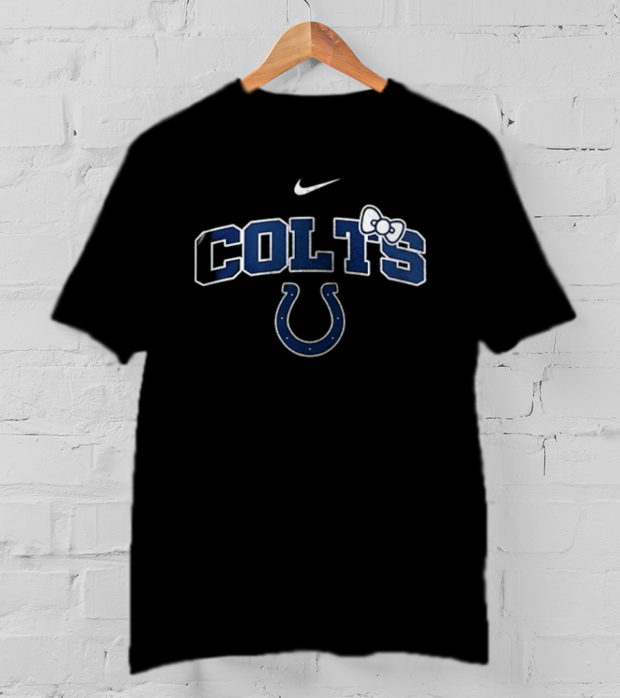 Indianapolis Colts Hello Kitty Nurse Nike Collaboration T-Shirt