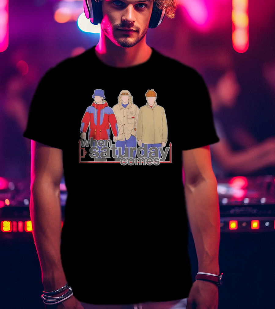 When Saturday Comes Terrace Casual CP T-Shirt